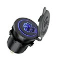 thumbnail image 3 of Cargador de Coche Enchufe Tipo C USB con Luz Azul para Marine Truck Golf 45W, 3 of 8