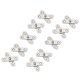 thumbnail image 3 of 10PCS Shed Door Hinges Kitchen Cabinet Hidden 360 Degree Rotation Pivot Stainless Steel Rotating Rotatable 57x16 mm, 3 of 5