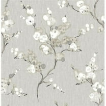 Mirei Peel & Stick Wallpaper, Grey