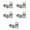 J, variant on 10Pcs Golfing Iron Ferrules Fit 0.35Inch 0.37Inch Iron Shafts Golfing Tapered Ferrules Golfing Equipment Accessories