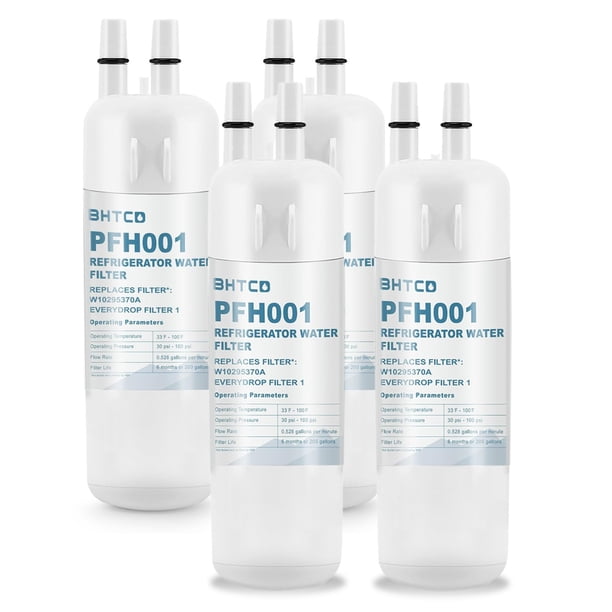 Filtro de agua BHTCD PFH001 para refrigerador Whirlpool, certificado NSF