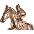thumbnail image 4 of Good Directions Jumping Horse and Rider Weathervane, Pure Copper - 33"L, 4 of 5