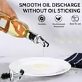 thumbnail image 5 of 6 Pcs Olive Oil Pourer Anti-Drip Spouts, Stainless Steel Bottle Pourers Spouts with Dust Cap, Kitchen Oil Bottle Dispensers for Wine, Drinks, Soy Sauce, Wine, Vinegar, 5 of 5