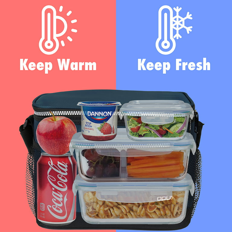 Insulated Lunch Box for Men - Meal Prep Lunch Bag Women/Men. Small