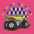 thumbnail image 6 of Wild Bobby Its Okay to Be Different | Truck Autism Awareness Women Slim Fit Junior Tee, 6 of 6