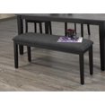 thumbnail image 3 of Remy Accent Bench, Grey, 3 of 3