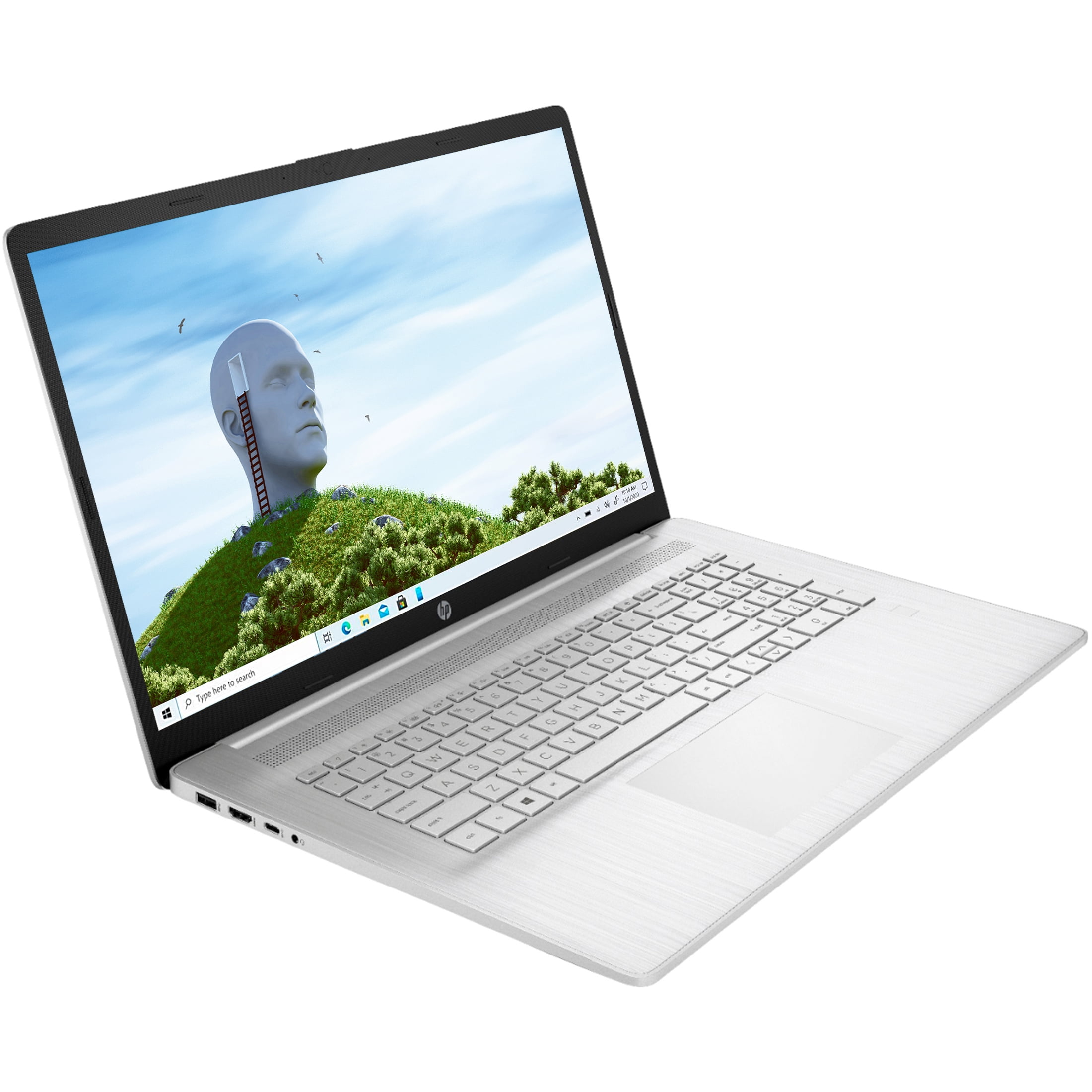 HP 17t-cn000 Entertainment Laptop (Intel i5-1135G7 4-Core, 64GB RAM, 1TB  SATA SSD, MX450, 17.3
