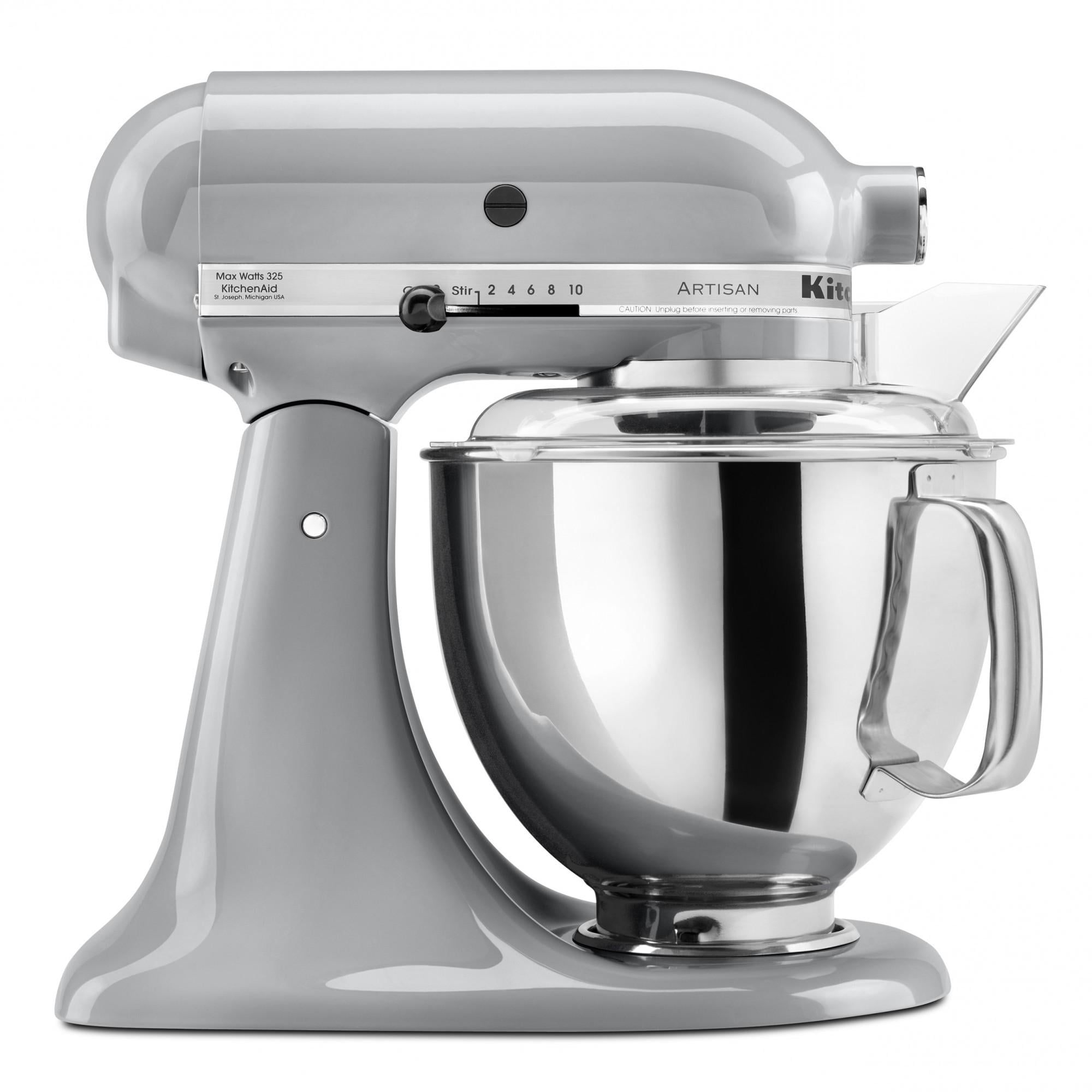 KitchenAid Artisan Series 5 Quart TiltHead Stand Mixer, Metallic