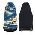 thumbnail image 2 of Uourmeti Tropical Floral & Palm Tree Print Car Seat Cover Anti-Slip Seat Covers for Cars Non Slip Anti-Scratch 1 Pieces Set Compatible with Automobile Vehicle, 2 of 6