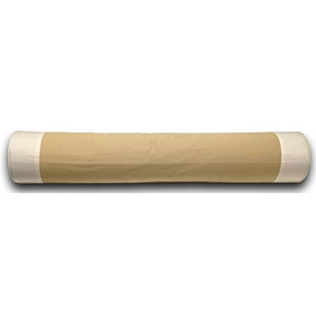 Bowser Stripe - KOJO Bolster Pillow, Tan w/White Stripe 40