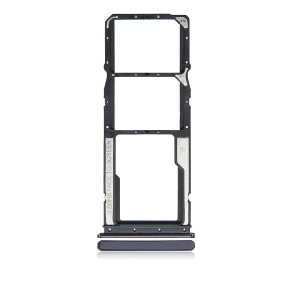Replacement Dual Sim Card Tray Compatible For Xiaomi Redmi 8 (Onyx Black)