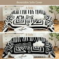 thumbnail image 7 of Dyfun Boho Reversible Loveseat Cover - Pet-Proof Chenille Sofa Protector & Decorative Throw for 2-Cushion Couches, 71"x118", 7 of 7