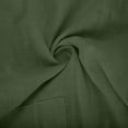 thumbnail image 5 of Vestido camisero holgado con botones delante en color liso para mujer: algodón flameado, informal y elegante, manga larga, cuello redondo, tallas S-XXL, otoño/invierno, 5 of 5