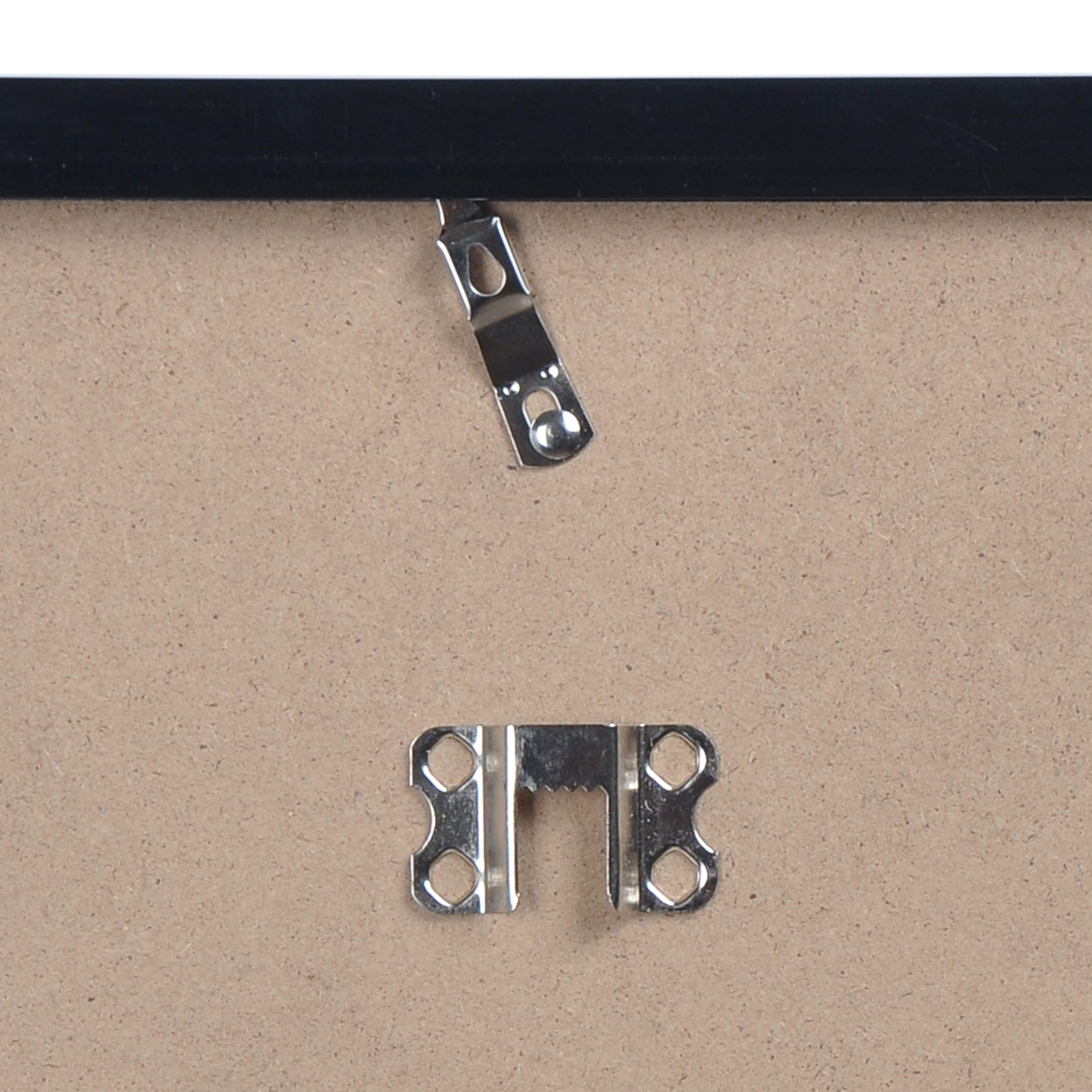 Studio Decor 14" x 22" Black Multi-Use Picture Frame - Includes Pre-attached Hanging Hardware, Horizontal or Vertical Display - 1 Pack