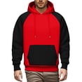 thumbnail image 5 of Yiaimeir Casual Pullover Hoodie for Men Women Unisex Long Sleeve Sweatshirt Kangaroo Pocket Soft Comfortable Wearable, 5 of 7