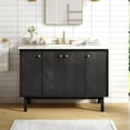 thumbnail image 4 of Avanity ADELE-VS49-BK Adele 48" Free Standing Single Basin Vanity Set - Black, 4 of 7