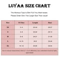 thumbnail image 3 of ZHENWEI Women's Workout Tops Short Sleeve Shirts Yoga Sports Breathable Gym Athletic Top Slim Fit, 3 of 6