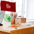 thumbnail image 2 of Petit Support de Drapeau Support de Drapeau de Table Télescopique Support de Drapeau de Bureau Petit Support de Drapeau de Bureau, 2 of 8