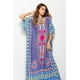 thumbnail image 3 of Vestido largo caftán holgado de verano con estampado étnico para mujer, ropa de playa y noche, 3 of 5