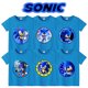thumbnail image 2 of Camisetas de manga corta para niños de Sonics, camisetas de algodón con estampado de anime, camisetas de moda para niños y niñas, ropa de verano, camisetas de regalo, 2 of 5