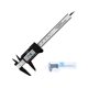 thumbnail image 1 of Pantalla digital Vernier Caliper LCD 0.01 mm / 0.001 pulgadas Micrómetro Calibrador Regla Longitud Profundidad Acero inoxidable Portátil Tipo de mano 9 Inevent TO001041-11, 1 of 7