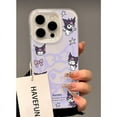 thumbnail image 5 of Korean Cute Kuromi Kawaii Star Purple Phone Case For iPhone 11 12 13 14 15 16 Pro Max XR XS MAX 7 8 Plus Mini Lovely Y2K Cover, 5 of 5