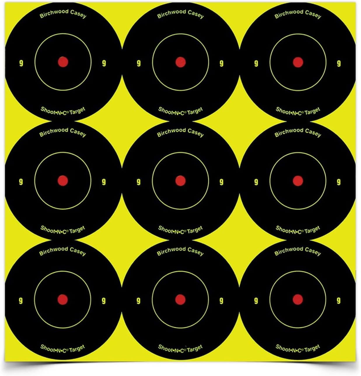Shoot•N•C® 3 Inch Bull's-Eye Target - Birchwood Casey