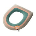 thumbnail image 2 of Hiroekza Toilet Seat Covers,Thickened Toilet Cover Four Seasons Universal Household Gasket Winter Toilet Cover Washable Toilet Mat Toilet Cover Clearance, 2 of 6