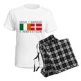 thumbnail image 4 of CafePress - Irish Danish Heritage Flags Women's Light Pajamas - Women's Short Sleeve Print T-Shirt and Pants Light Cotton Pajama Set, 4 of 7