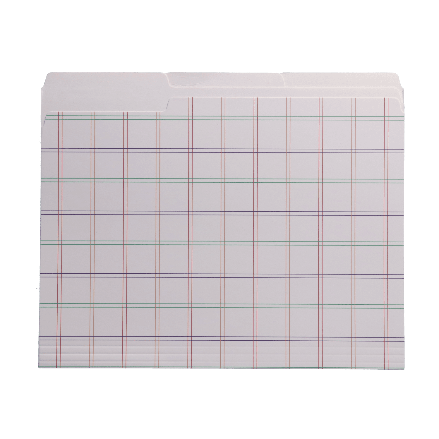 The Home Edit File Folder Set, Pop of Plaid, 7 Count, Letter Size, 3 Tab Positions