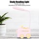 thumbnail image 3 of LED Bedside Lamp with Pen Holder for Children Pink - Mini Train Design, USB Charging, Eye Protection Banmo, 3 of 5