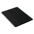 thumbnail image 2 of AMERTEER Wireless Bluetooth-compatible Keyboard Universal Laptop Keypad Business External Smartphone Touchpad Mouse for Office Black, 2 of 10