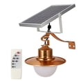 thumbnail image 3 of Lámparas de pared teledirigidas de la luz de inundación accionada solar impermeable IP65 para el patio del jardín, 3 of 14
