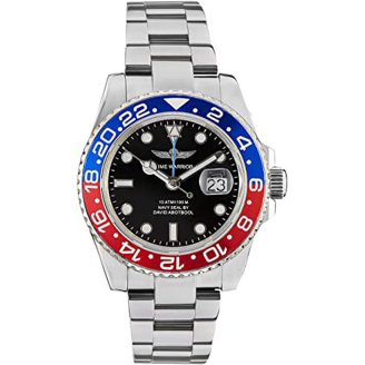Time Warrior Design, 41mm Swiss GMT Quartz Men display picture 2