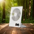 thumbnail image 4 of Ventilador Plano Portátil Escritorio Potente Viento Mini Mesa Circulador Aire Recargable Por USB Con Sincronización Remota Y Ajuste La Velocidad Del Interior Exterior para Oficina, 4 of 9