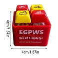 thumbnail image 3 of Aircraft Aural Simulator Keychain B737 EGPWS Button Aviation Fidget Keycap For Pilots Flight Sim Enthusiasts, 3 of 6