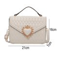 thumbnail image 2 of Bolsos cruzados para mujer Bolsos pequeños Bolso de hombro Bolso de noche para mujer con correa de cadena, 2 of 5