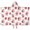 White Cow Strawberry, variant on White Cow Milk Cow Pattern Hooded Bath Towel,50"x30" for Ages 3 To 12 Kids, Quick Dry Lightweight Soft Microfiber Hood Beach Towel Cover Up for Kids