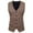 Khaki, variant on Men Clearance LYXSSBYX Winter Jackets for Men Clearance Men's Autumn Winter Formal Bussiness Tuxedo Suit Waistcoat Vest Jacket Top Coat