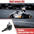 thumbnail image 2 of Unique Bargains 1pcs M8x1.25 Left Right Ball Joint Kit Replace Fit for Kandi KD-110GKG-2, 2 of 6