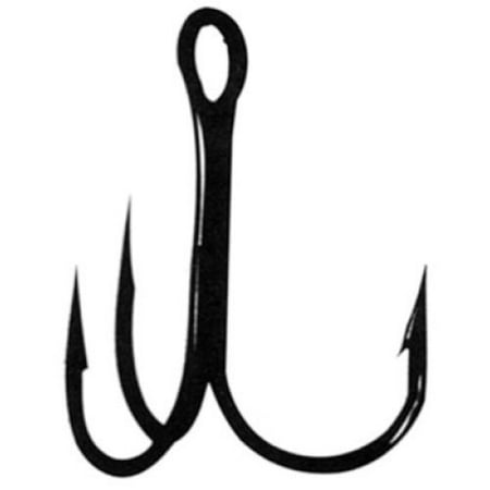 - Gamakatsu 47306 Round Bend Treble Hooks (10 Pack), Size 8, Red, Significantly increase you chances of Landing the catch By Gamakatsu 伽玛卡兹
