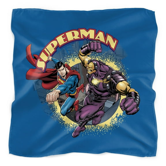 Superman vs Mongol Bandana (21 in x 21 in)