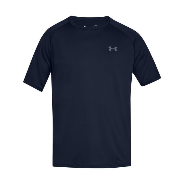Camiseta Under Armour UA Tech™ 2.0 de manga corta para hombre, color azul marino