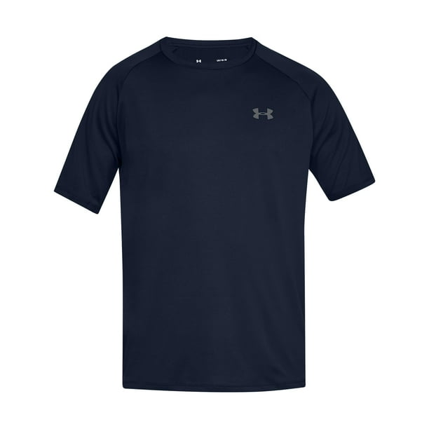 Camiseta Under Armour UA Tech™ 2.0 de manga corta para hombre, color azul marino
