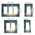 thumbnail image 2 of Yayeee Rocker Switch Wall Plate 3-Gang 6.5"x4.6" Home Decorative Outlet Cover, Night Forest Scene, 2 of 6