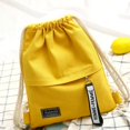 thumbnail image 2 of Typpkmm Canvas School Bag with Double Shoulder Drawstring, 2 of 6