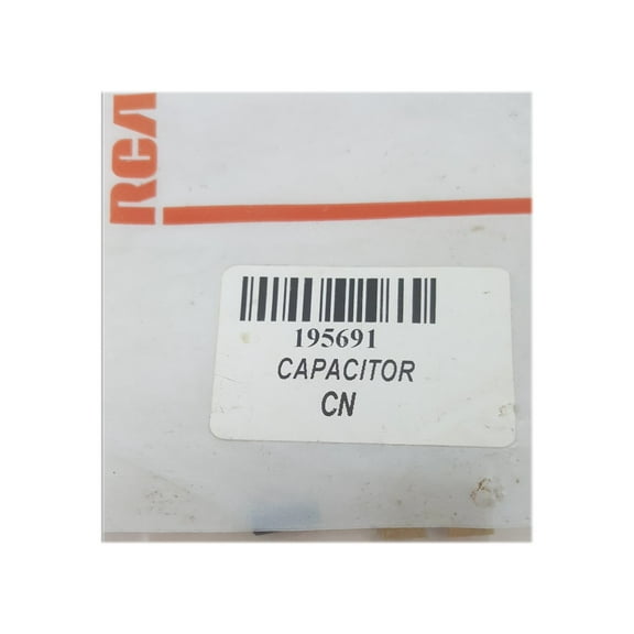 RCA VCR Replacement Part Capacitor 100v 2.2uf No.195691