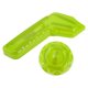 thumbnail image 1 of Unique Bargains 1 juego de recubrimiento del botón de ajuste del asiento para Jeep Wrangler JL JLU 2018-2024 2 puertas y 4 puertas, recubrimiento del botón de cambio de marcha ABS verde, 1 of 1