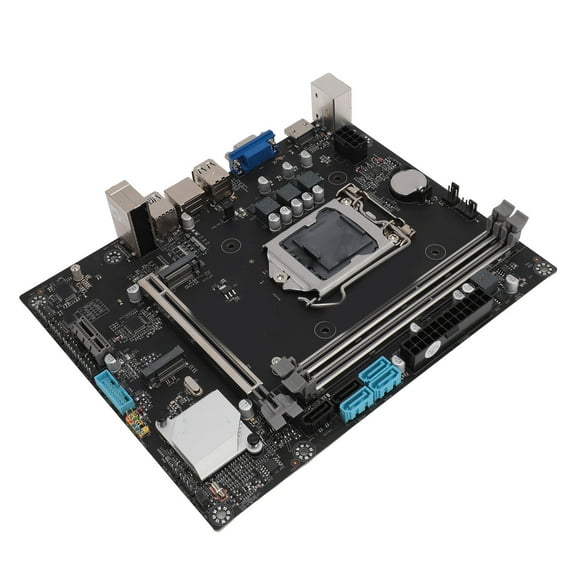 Placa Base De Computadora, Placa Base B85M K Tarjeta De Red Gigabit PCIEX16 GPU LGA1150 CPU 1600/1333/1066MHz Para Escritorio