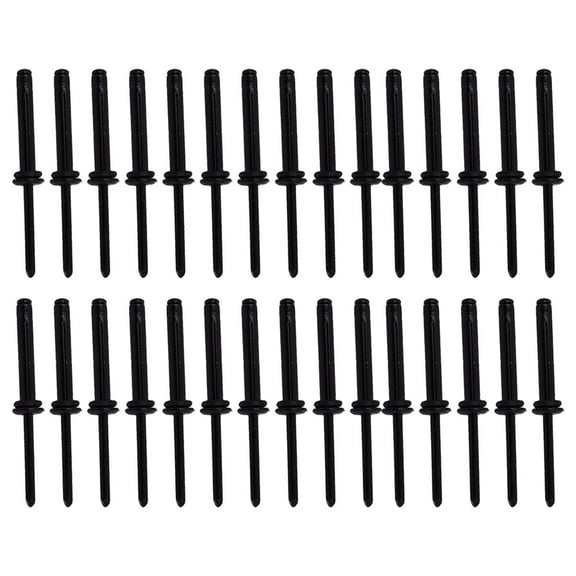 30 Pack Long Grip Rivets with Waterproof O Rings Kayak Pad Eye Bulb Mounting Rivet for Boat Kayak Canoe Parts